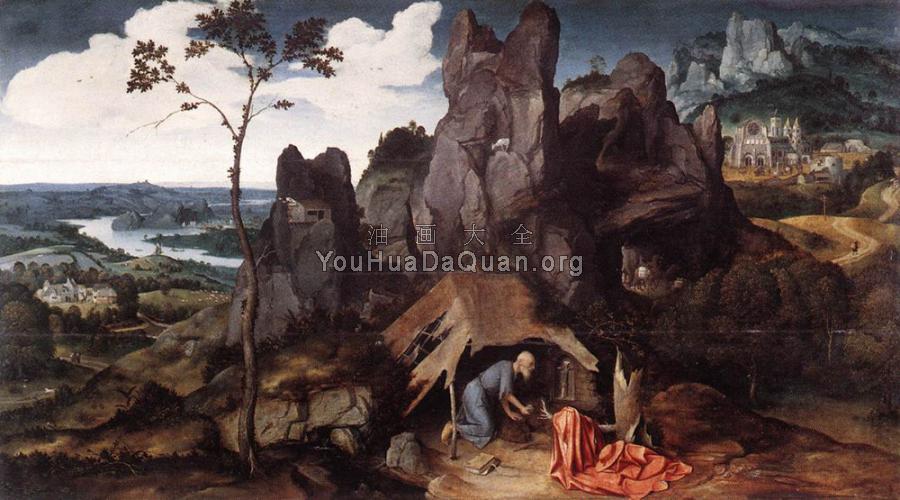 St Jerome In The Desert - 乔吉姆·帕蒂尼尔
